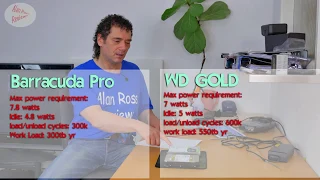 Western Digital WD 12tb gold hard drive review - vs barracuda pro and wd Black