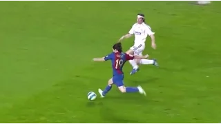 Lionel Messi | Barcelona 3-3 Real Madrid | 2006-07 La Liga Round 26