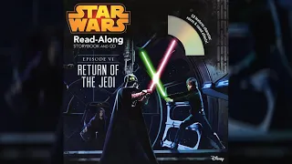 2015 Star Wars Episode VI Return of the Jedi Read-Along Story Book and CD