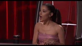 Ariana Grande Thoughts on Wendy Moten // The Voice Live Shows *Episode 23*