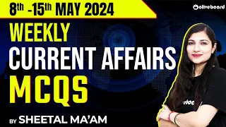 8 May - 15 May 2024 Weekly Current Affairs Mcqs | Weekly Current Affairs for Banking Exam 2024