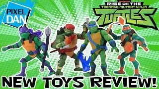 Rise of the TMNT SDCC Exclusive Figures Review - Teenage Mutant Ninja Turtles Toys!
