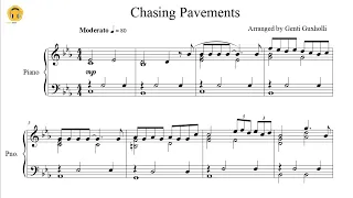 Chasing Pavements by Adele (Piano Solo/Sheets)