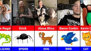 WWE Wrestlers And Their Favorite Pet