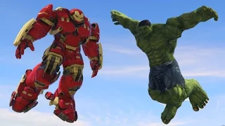 HULK vs HULKBUSTER MOD! (GTA 5 Mod Funny Moments)