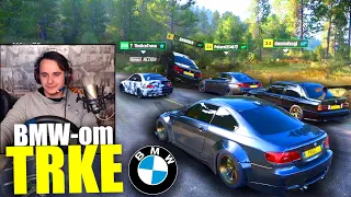 BMW TRKE KAKVE JOŠ NISTE VIDJELI | LUDE TRKE SA PRIJATELJIMA - forza horizon 5