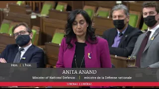 House of Commons - Minister of Defence Addresses Russia Ukraine War