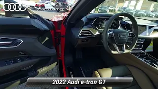 New 2022 Audi e-tron GT Prestige, Vienna, VA 22A0378