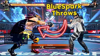 Tekken 8 CNT: King Blue Spark Throws Explained