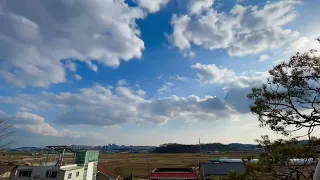 [Dreaming timelapse] 타임랩스 : 구름이 지나간 자리