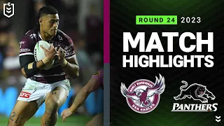 NRL 2023 | Manly-Warringah Sea Eagles v Penrith Panthers | Match Highlights