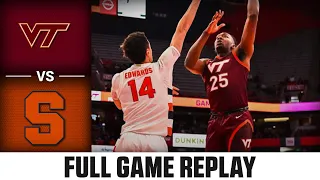 Virginia Tech vs. Syracuse Full Game Replay | 2022-23 ACC Men’s Basketball
