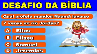 JOGO DA BÍBLIA #1  DESAFIO VOCÊ A RESPONDER  20 PERGUNTAS DA BÍBLIA 🙏 TESTE SEU CONHECIMENTO NO QUIZ