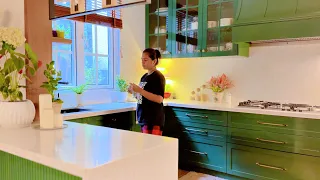 Organise Your Kitchen Aesthetically in Small Budget || Kitchen Deep Cleaning Tips & Tricks