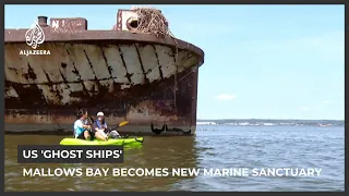 US: Maryland’s Mallows Bay becomes wartime shipwreck sanctuary