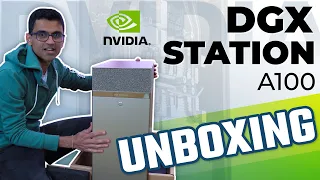 FIRST LOOK: NVIDIA DGX Station A100 Unboxing