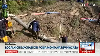 Viaţa localnicilor din Roşia Montană începe să revină treptat la normal