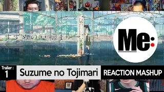 Suzume no Tojimari Trailer | REACTION MASHUP