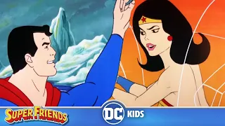 #ClassicCartoon Super Friends | Too Hot To Handle  | @dckids