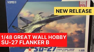 GWH 1/48 SU-27 Flanker B: A look inside the box