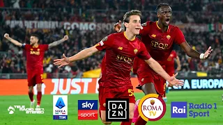 Roma 1-0 Leverkusen - Highlights UEL, TeleRadioStereo, Sky, Roma TV, Rai, TMW, ReteSport