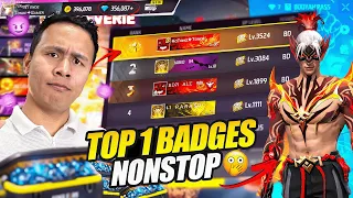 Nonstop Top 1 in Badges 🔥 Old Elite Pass Return Again - Tonde Gamer