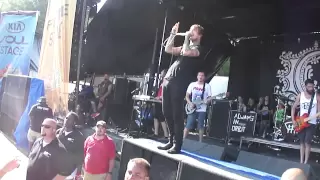 Chiodos-"The Words Best Friend Become Redefined" Virginia Beach Warped Tour 2013