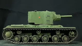 Painting the Warlord KV-1/2 Soviet Heavy Tank [28mm]