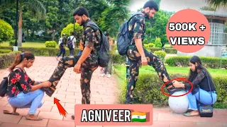 INJURED ARMY MAN ASKING FOR HELP | PEOPLE HELP OR NOT | SOCIAL EXPERIMENT