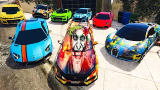 GTA 5 ✪ Stealing Luxury Modified Cars with Franklin ✪ (Real Life Cars #39)