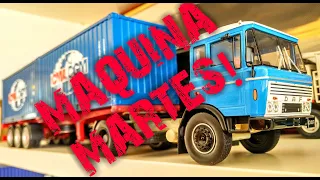 Camiones Escala 1:43 / O-Gauge Trucks! Maquetas de IXO Models TR050 '75 DAF 2600 con Remolque Altaya