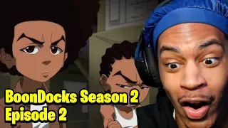 FIRST TIME WATCHING THE BOONDOCKS | THANK YOU FOR NOT SNITCHING | SEASON 2X3 | REACTION!