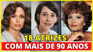 VEJA COMO ESTÃO 18 ATRIZES VETERANAS DA GLOBO COM MAIS DE 90 ANOS