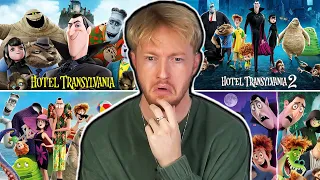 the HOTEL TRANSYLVANIA movies are a DISASTER (first time watching marathon)