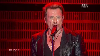 JOHNNY HALLYDAY   Diego libre dans sa tête   LIVE TF1