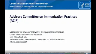 February 2023 ACIP Meeting - Welcome & Mpox Vaccine