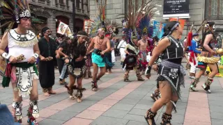 Day of the Dead Aztec Dance in Mexico City (2016)