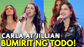 CARLA bumirit ng BEYONCE at si JILLIAN bumirit ng CELINE DION ng LIVE! All Out Sundays | HD