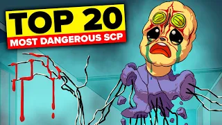 Top 20 Most Dangerous SCP Monsters in Containment (Compilation)