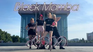 [KPOP IN PUBLIC | ONE TAKE] aespa 에스파 ‘Black Mamba’ dance cover by ASPEN