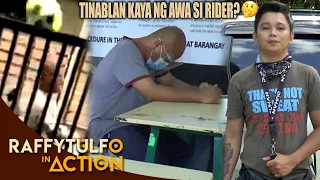 NAPADASAL SI KUYA NANG MAKA FACE-OFF ANG RIDER NA HINATAW NYA NG HELMET.