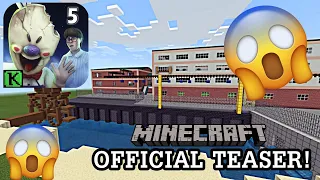 Ice Scream 5 In Minecraft - Official Teaser Trailer (Upcoming 25/9/21)