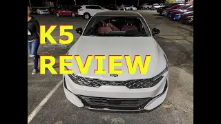 2021 Kia K5 GT-Line AWD First Look and Owners Review