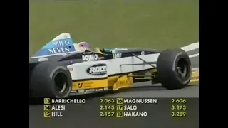 1997 F1 San Marino GP-Qualifying - Ukyo Katayama 2nd run, outsite 107 per cent