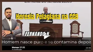 Heresia Pelagiana na CCB? Nascemos Puro diz o ancião Luiz Carlos