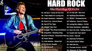 Hard Rock Collection 80s 90s  | Hard Rock Playlist  | GNR, AC DC, Metallica, U2, Bon Jovi, Scorpions