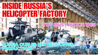 Terrifying!!! Russian Helicopter Factory Shocks the World  You must see this.