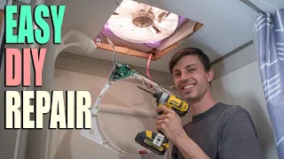 How to Diagnose & Repair MAXXFAN RV Exhaust Fan - RV Life