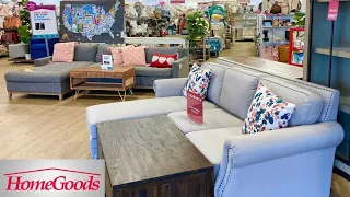 HOMEGOODS (3 DIFFERENT STORES) FURNITURE SOFAS ARMCHAIRS SHOP WITH ME SHOPPING STORE WALK THROUGH