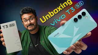 vivo T3 5G Unboxing in ಕನ್ನಡ⚡Dimensity 7200, AMOLED 120Hz, 50MP OIS, 16MP Selfie, 5000mAh+44W